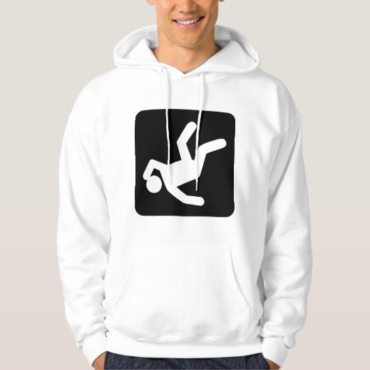De Herfst van Man - Zwart Hoodie (Voorkant)