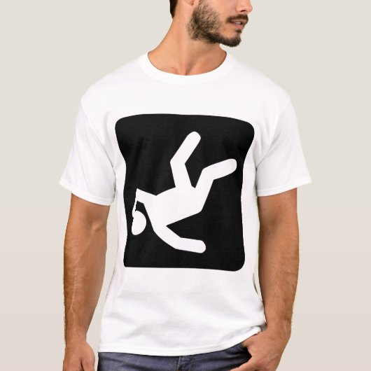 De Herfst van Man - Zwart T-shirt (Voorkant)