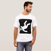 De Herfst van Man - Zwart T-shirt (Voorkant volledig)