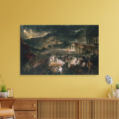 De Herfst van Nineveh Canvas Afdruk (Insitu (Woonkamer))