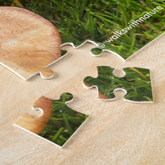 De Herfst van paddenstoelen Legpuzzel (Zijkant)