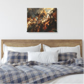 De Herfst van Phaeton Canvas Afdruk (Insitu (Slaapkamer))