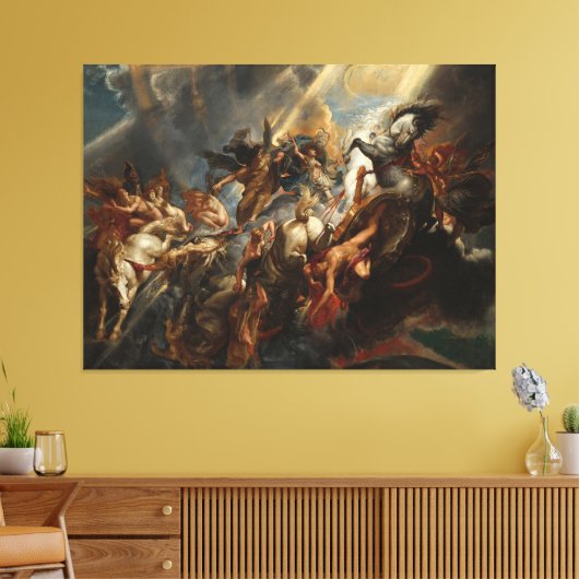 De Herfst van Phaeton door Peter Paul Rubens (1605 Canvas Afdruk (Insitu (Woonkamer))