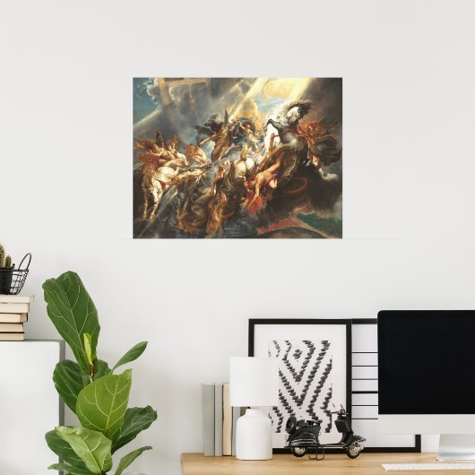 De Herfst van Phaeton - Peter Paul Rubens Fine Art Poster (Thuiskantoor)