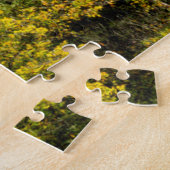 De herfst van Sims Pond North Carolina, Blue Ridge Legpuzzel (Zijkant)