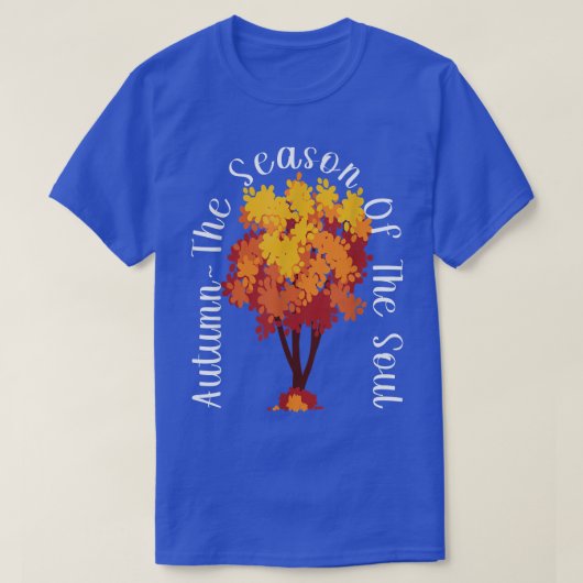 De herfst verlaat het seizoen van de Herfst van de T-shirt (Design voorkant)