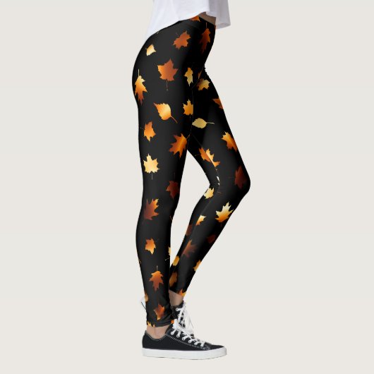 De herfst verlaat Patroon Leggings (Rechts)