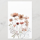 De herfst Wildbloemen raden wat er in de luier zak (Achterkant)