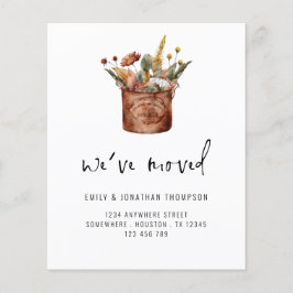 De herfst Wildbloemen van de begroting wij hebben 