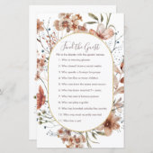 De herfst Wildbloemen vindt de Gast-wedstrijd (Voorkant / Achterkant)