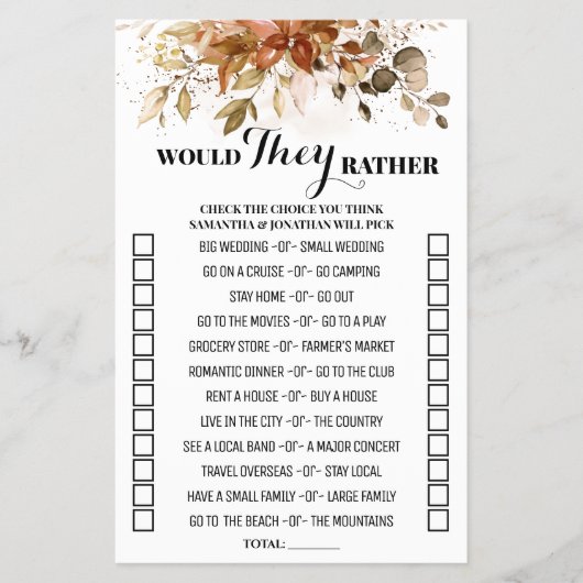 De herfst zouden ze liever Herfst-paar-schoenenspe Flyer (Voorkant)