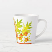 De herfstaankomst op een kleine Latte Mok (Rechts)