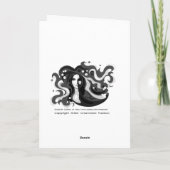 De herfstbladeren moeten Wenskaart Herfsten Kaart (Achterkant)