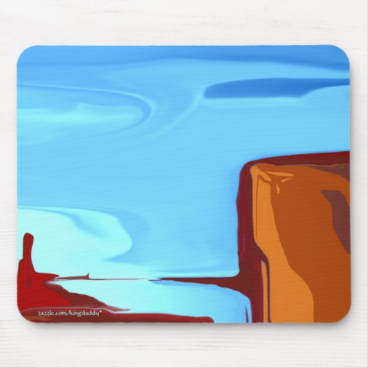 De Herfsten Mousepad van Colorado Muismat (Voorkant)