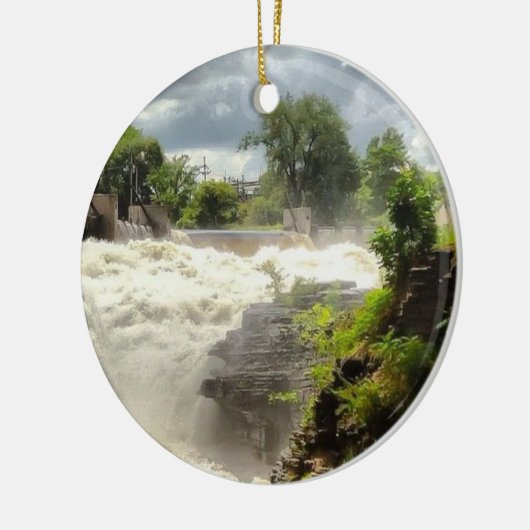 De Herfsten op Glens Herfsten Keramisch Ornament (Links)