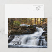 De Herfsten van de fabriek in Poconos Briefkaart (Voorkant / Achterkant)
