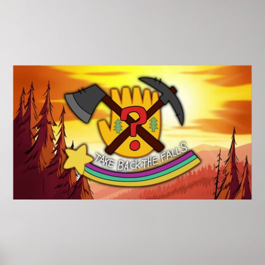 De Herfsten van de zwaartekracht nemen de Herfsten Poster (Voorkant)