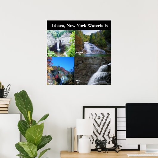 DE HERFSTEN VAN ITHACA NEW YORK poster (Thuiskantoor)