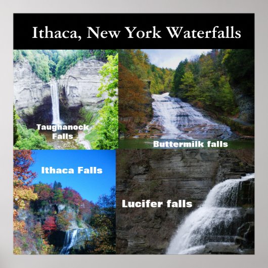 DE HERFSTEN VAN ITHACA NEW YORK poster (Voorkant)