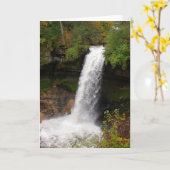 De Herfsten van Minnehaha in de herfst Kaart (Gele Bloem)