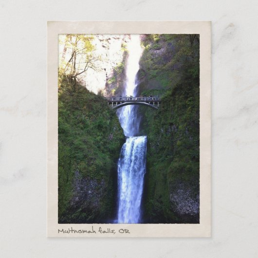 De Herfsten van Multnomah, Oregon Briefkaart (Voorkant)