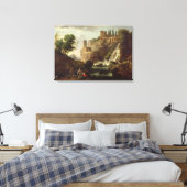 De Herfsten van Tivoli Canvas Afdruk (Insitu (Slaapkamer))
