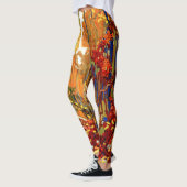 De herfstGarland, de kleuren van de herfst Leggings (Links)