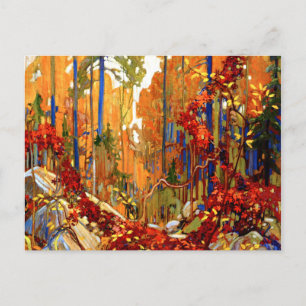 De herfst's Garland, mooie kunst van Tom Thomson, Briefkaart