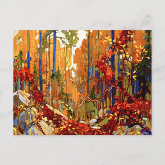 De herfst's Garland, mooie kunst van Tom Thomson,  Briefkaart (Voorkant)
