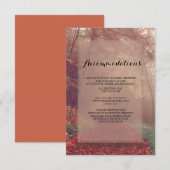 De herfstvakantie van de bruinbruidingen informatiekaartje (Voorkant / Achterkant)