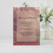 De herfstvakantie van de bruinbruidingen informatiekaartje (Staand voorkant)