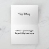 ** DE HERFSTVERJAARDAG VAN MIJN ZUS** KAART (Binnen)