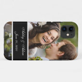 De Herinnering van de Foto van het huwelijk Case-Mate iPhone Case (Achterkant (horizontaal))