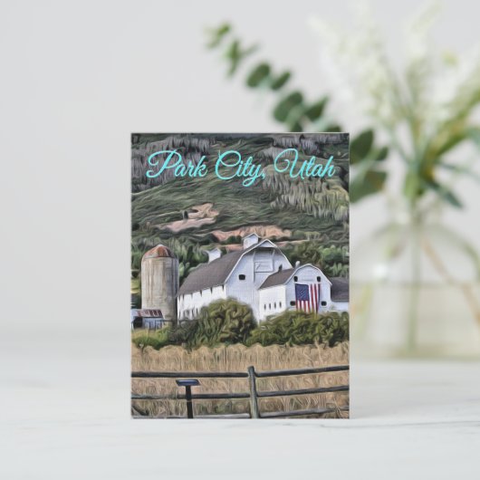 De Herinnering van de Stad van het park Briefkaart