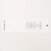 De herinnering yogamat (Achterkant (horizontaal))