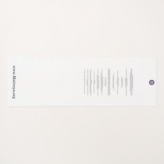 De herinnering yogamat (Achterkant (horizontaal))