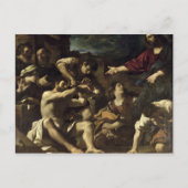 De herinrichting van Lazarus, c.1619 Briefkaart (Voorkant)