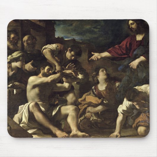De herinrichting van Lazarus, c.1619 Muismat (Voorkant)