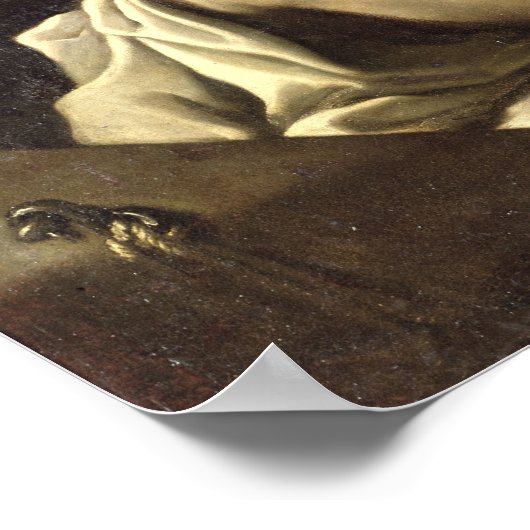 De herinrichting van Lazarus, c.1619 Poster (Hoek)