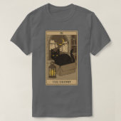 De Hermit Cats Tarot T-shirt (Design voorkant)