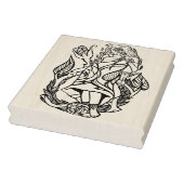 De Hermit Roos Goddess Rubberstempel (Stempel)