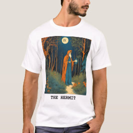 DE HERMIT - TAROT KAART T-SHIRT