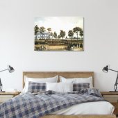 De Hermitage Canvas Afdruk (Insitu (Slaapkamer))
