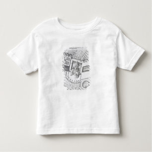 De Hermitage en de Maison Blanc in het Chateau Kinder Shirts