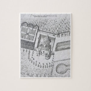 De Hermitage en de Maison Blanc in het Chateau Legpuzzel