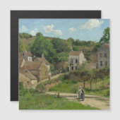 De Hermitage in Pontoise  Camille Pissarro (Voorkant / Achterkant)
