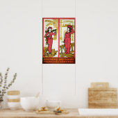 De Hero is een ongedomesticeerd en moedig Vietnam Poster (Keuken)