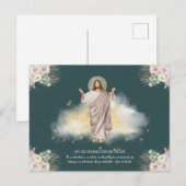 De heropleving van Jezus Christus - Pasen Briefkaart (Voorkant / Achterkant)