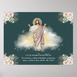 De heropleving van Jezus Christus - Pasen Poster