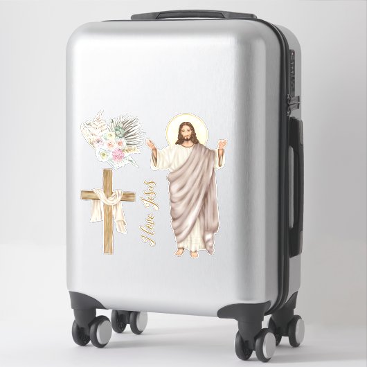 De heropleving van Jezus Christus - Pasen Sticker (Koffer)